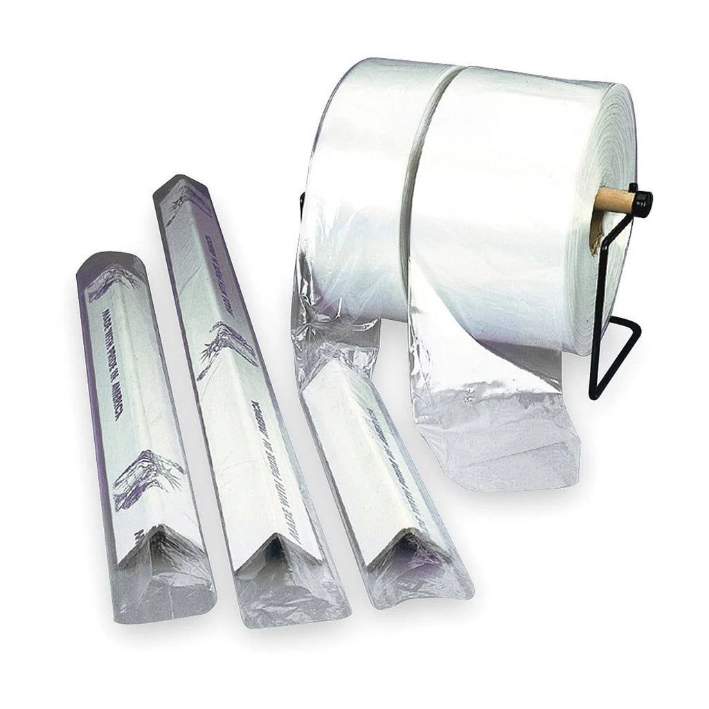 Clear 4 Mil Poly Tubing, 1075 ft. x 9x22 Width U415082