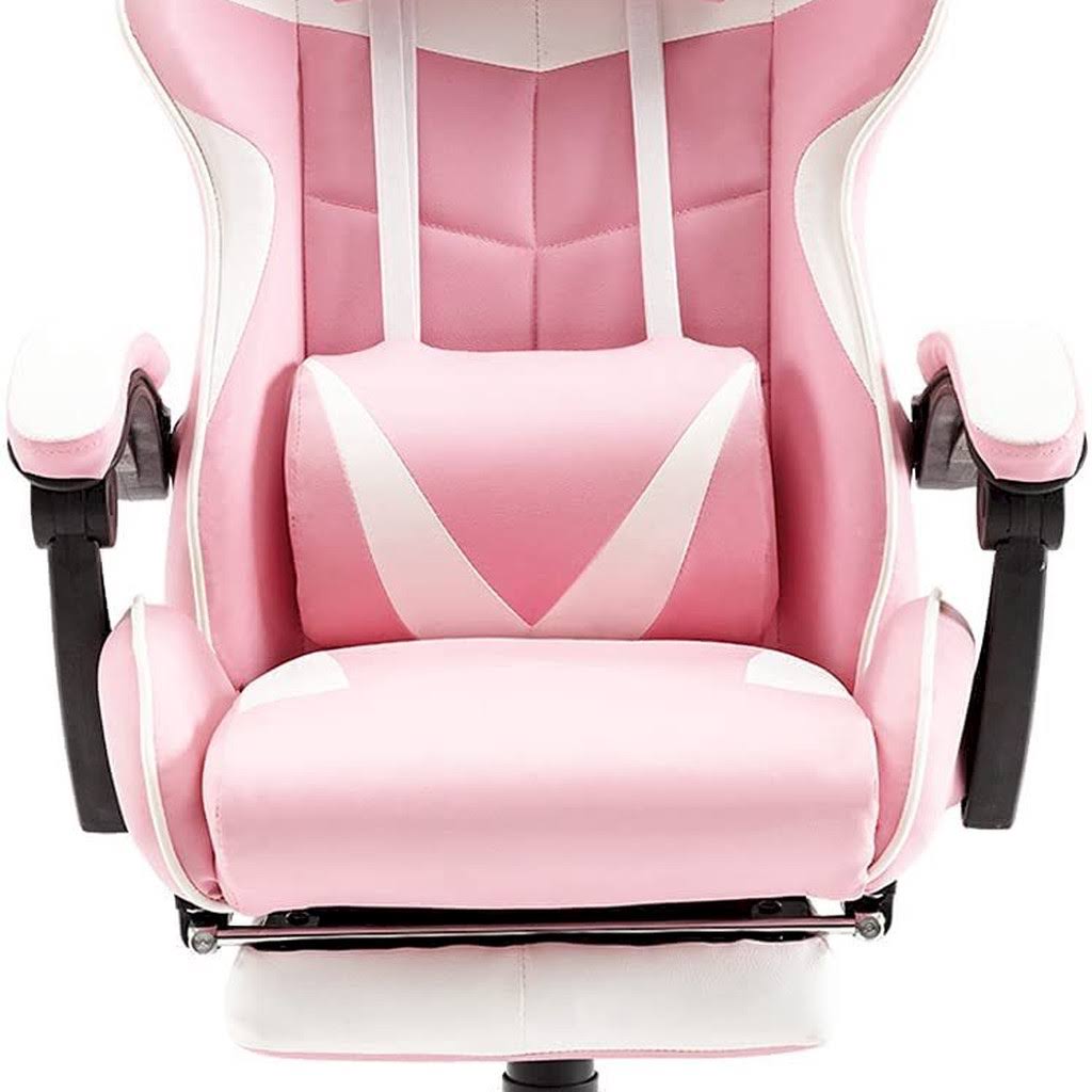 Pink Music Gaming Chair with Bluetooth Speakers D249042