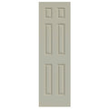 24 in. x 80 in. Desert Sand Painted Molded Composite MDF Interior Door Slab W70700