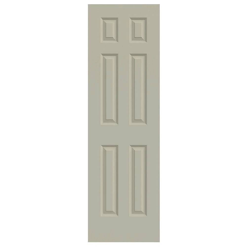 24 in. x 80 in. Desert Sand Painted Molded Composite MDF Interior Door Slab W70700