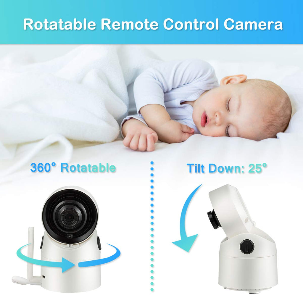 3.5'' LCD Video Baby Monitor with Night Vision X34207