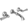 Gloss Black Wall Mount Lavatory Faucet B744
