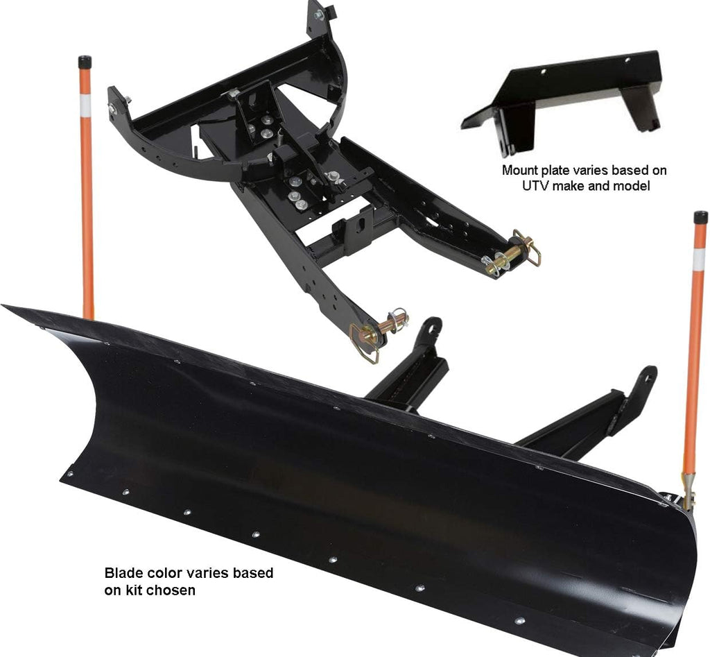 72" Pro UTV Snow Plow BLACK N754