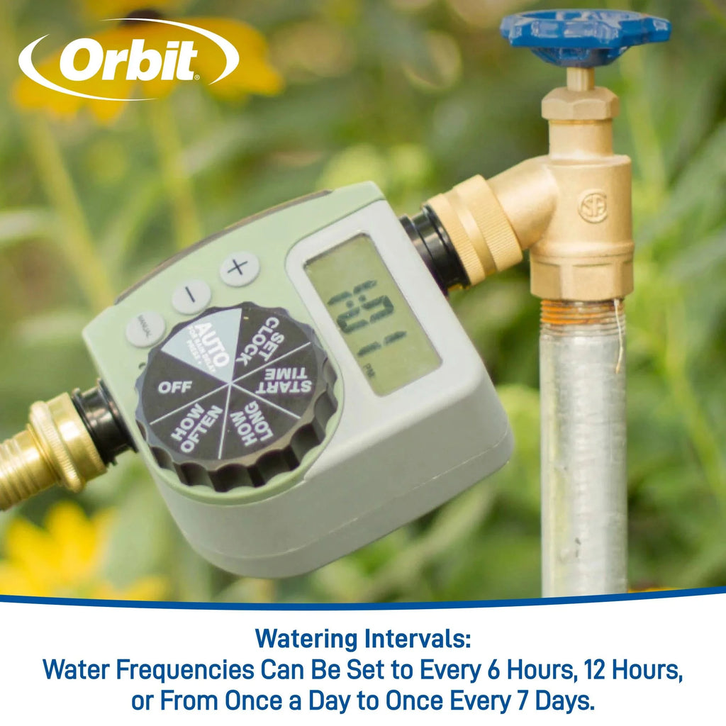 Brass Swivel Programmable Hose Faucet Timer L8312
