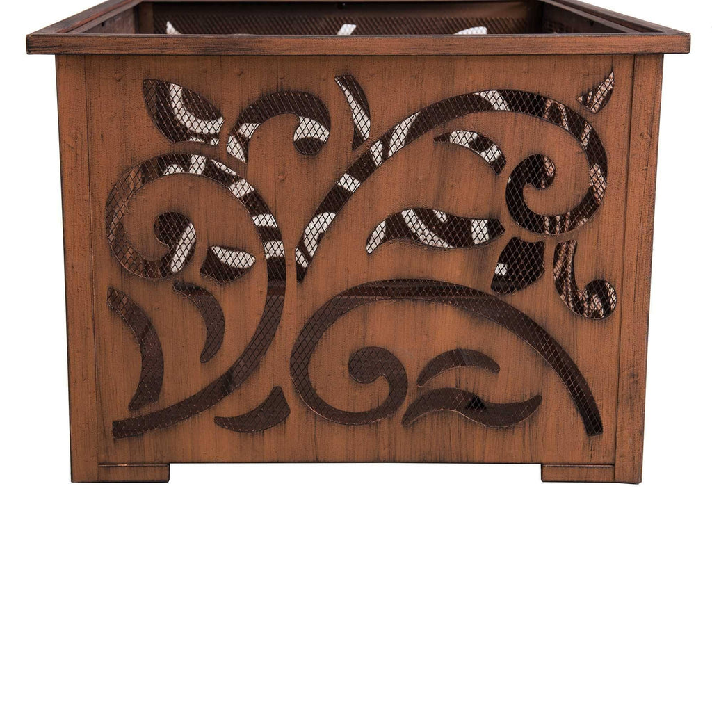 26 in. Square Wood Burning Firepit I499194