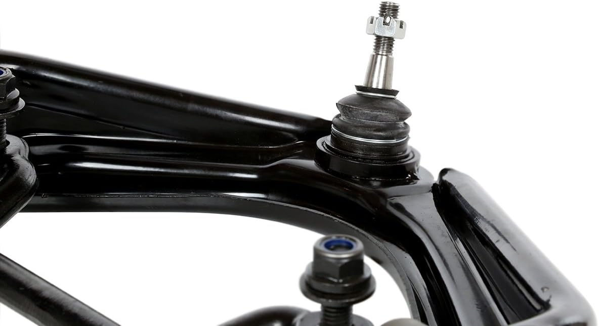 Pair of 2 Front Upper Suspension Control Arm and Ball Joint Assembly with Bushing R9068
