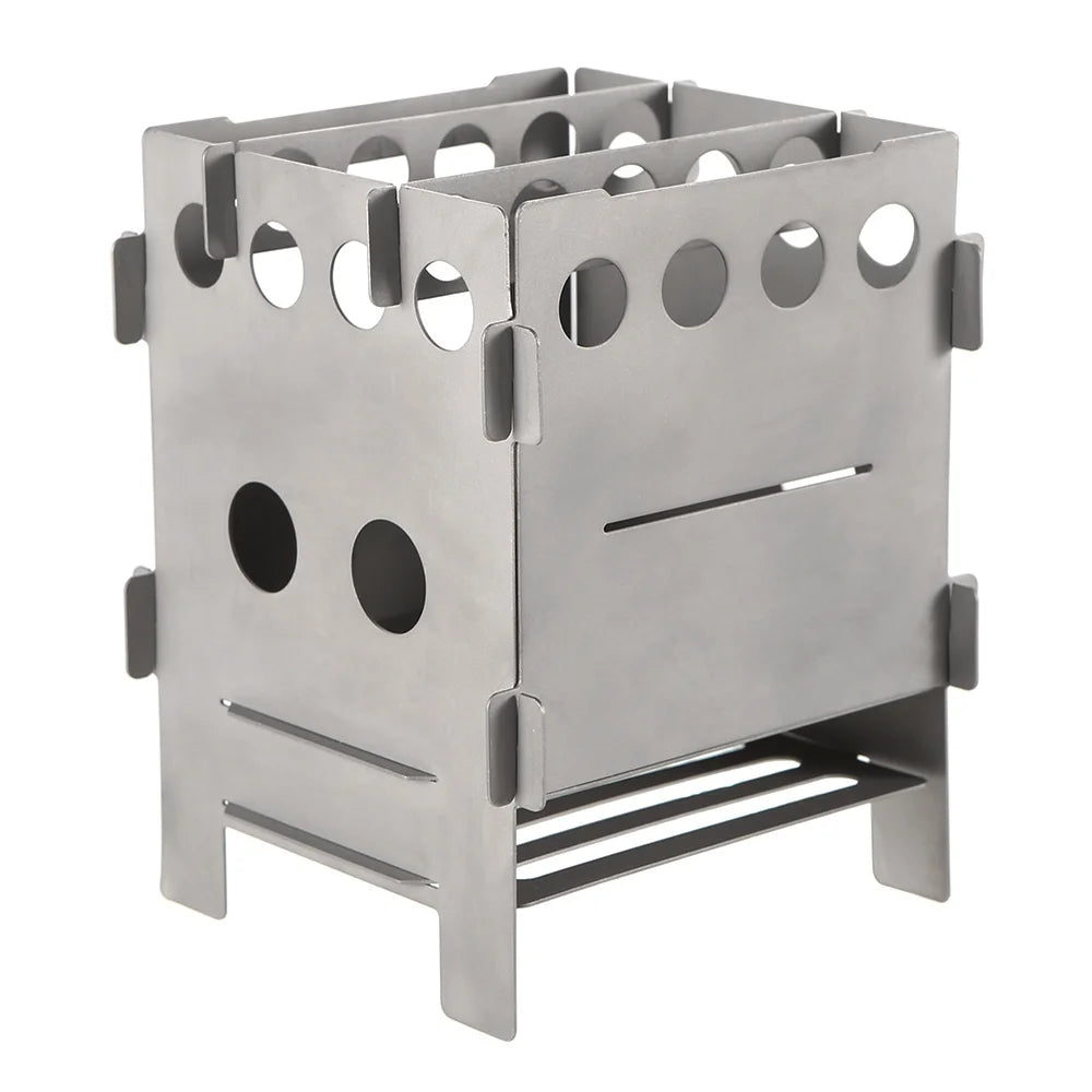 Titanium Folding Wood Pocket Camping Stove V228