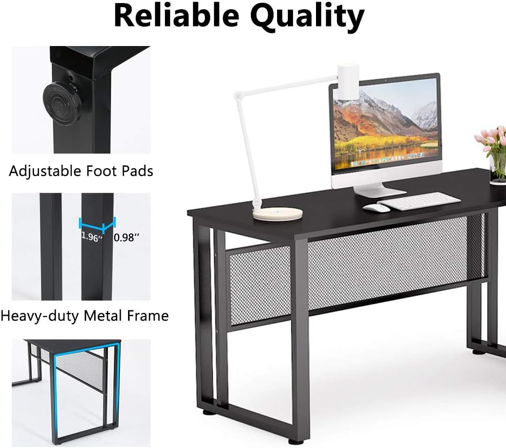 L-Shaped Computer Desk with File Cabinet M94470