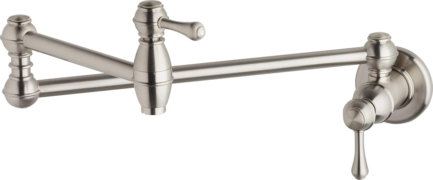 Chrome Wall Mount Pot Filler Y895576
