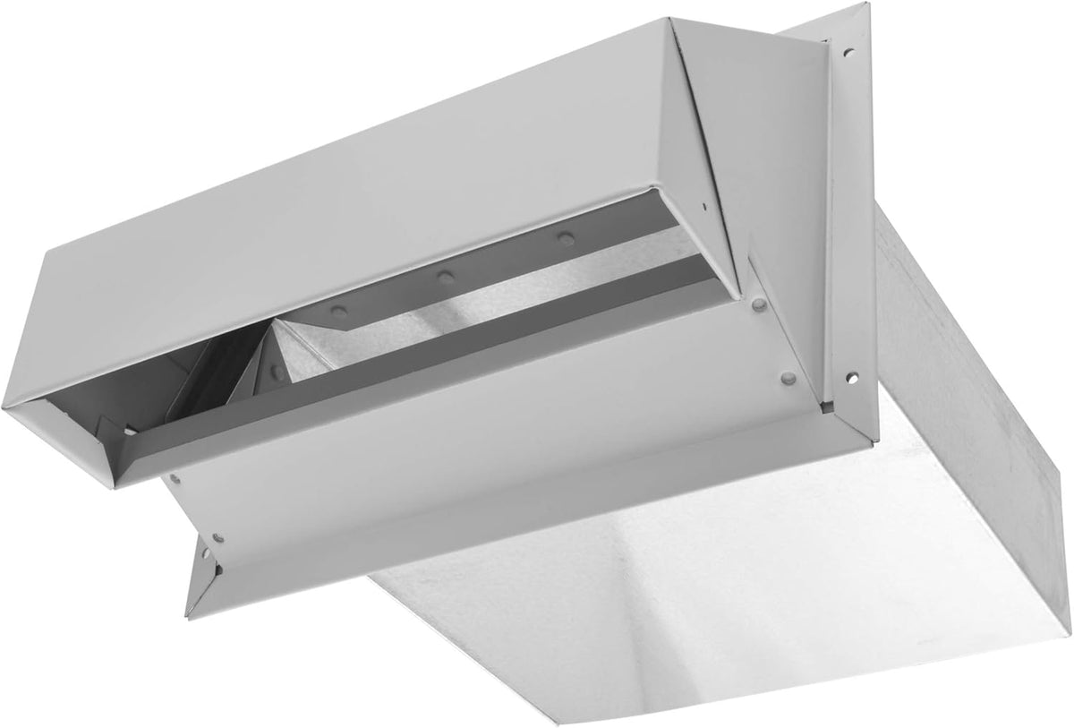 White 3-1/4" x 10" Range Exhaust Hood, Pack of 2 K4373