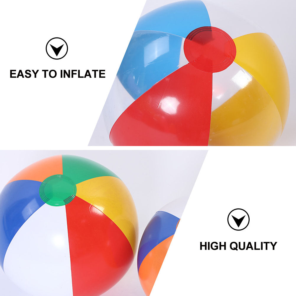 3Pcs Inflatable Beach Ball Pool Water Toy U8170