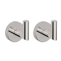 Satin Nickel Bathroom Hooks D283