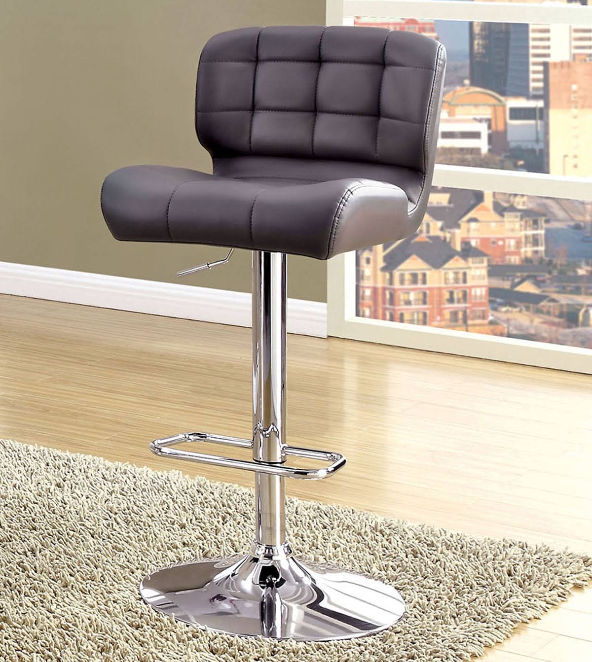 Gray Bar Stool I9462