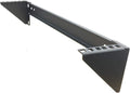 2U Folding 19 Inches Cold Rolled Steel Wall Mountable Vertical Rack Pack of 2 K486974