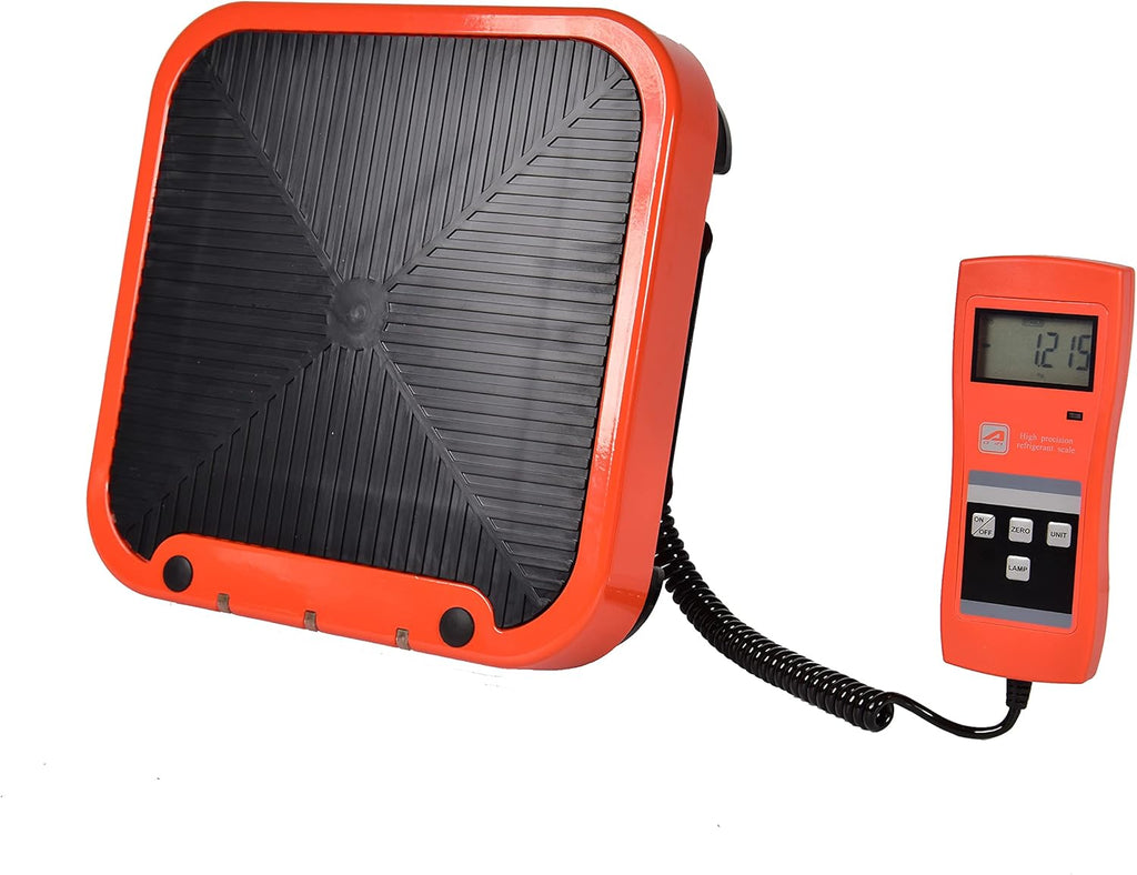 Digital Refrigerant Charging Weight Scale 220Lbs with LCD Display K90832