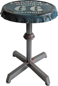 Industrial Bottle Cap Stool A8642