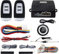 Passive Keyless Entry Car Alarm System Push Button Start Remote Start DC12V Y740