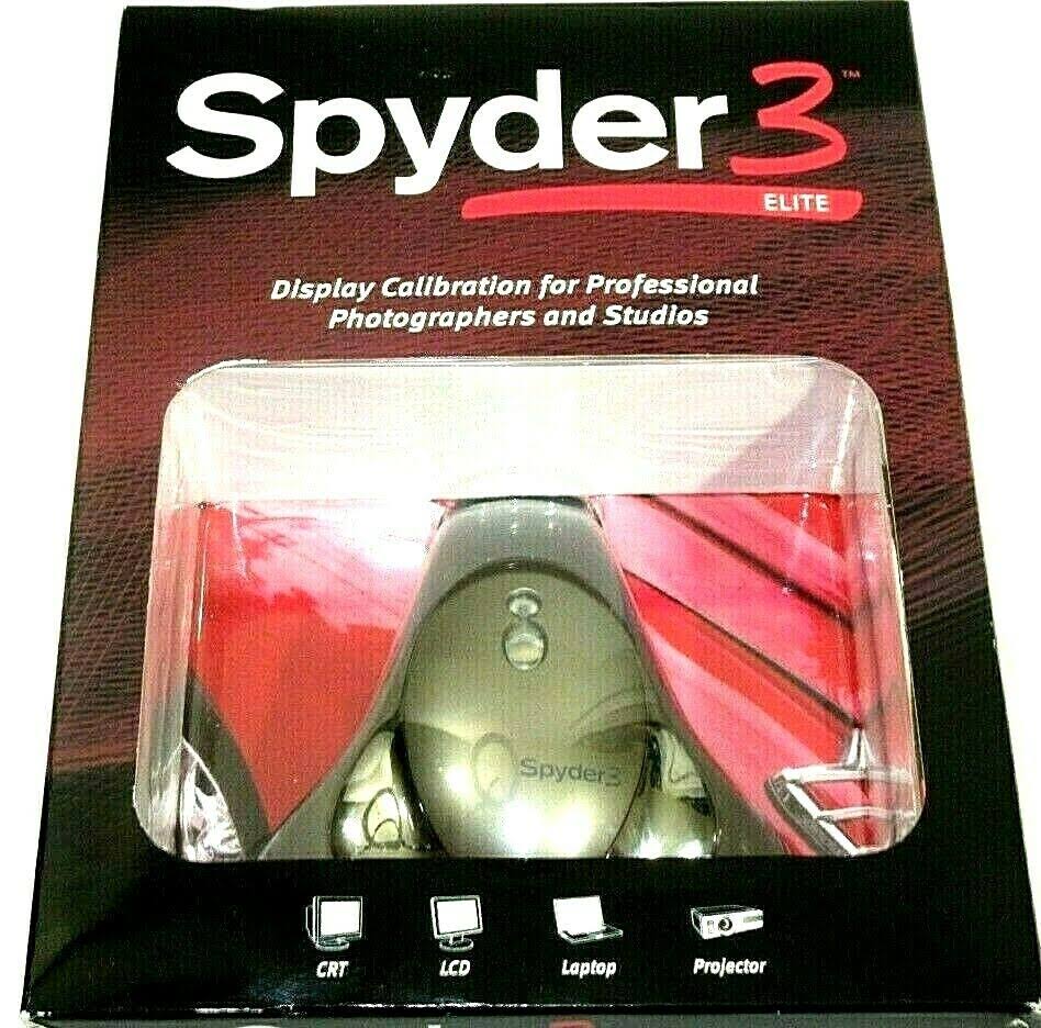 Spyder 3 Elite Colorimeter Display Calibration System B61378