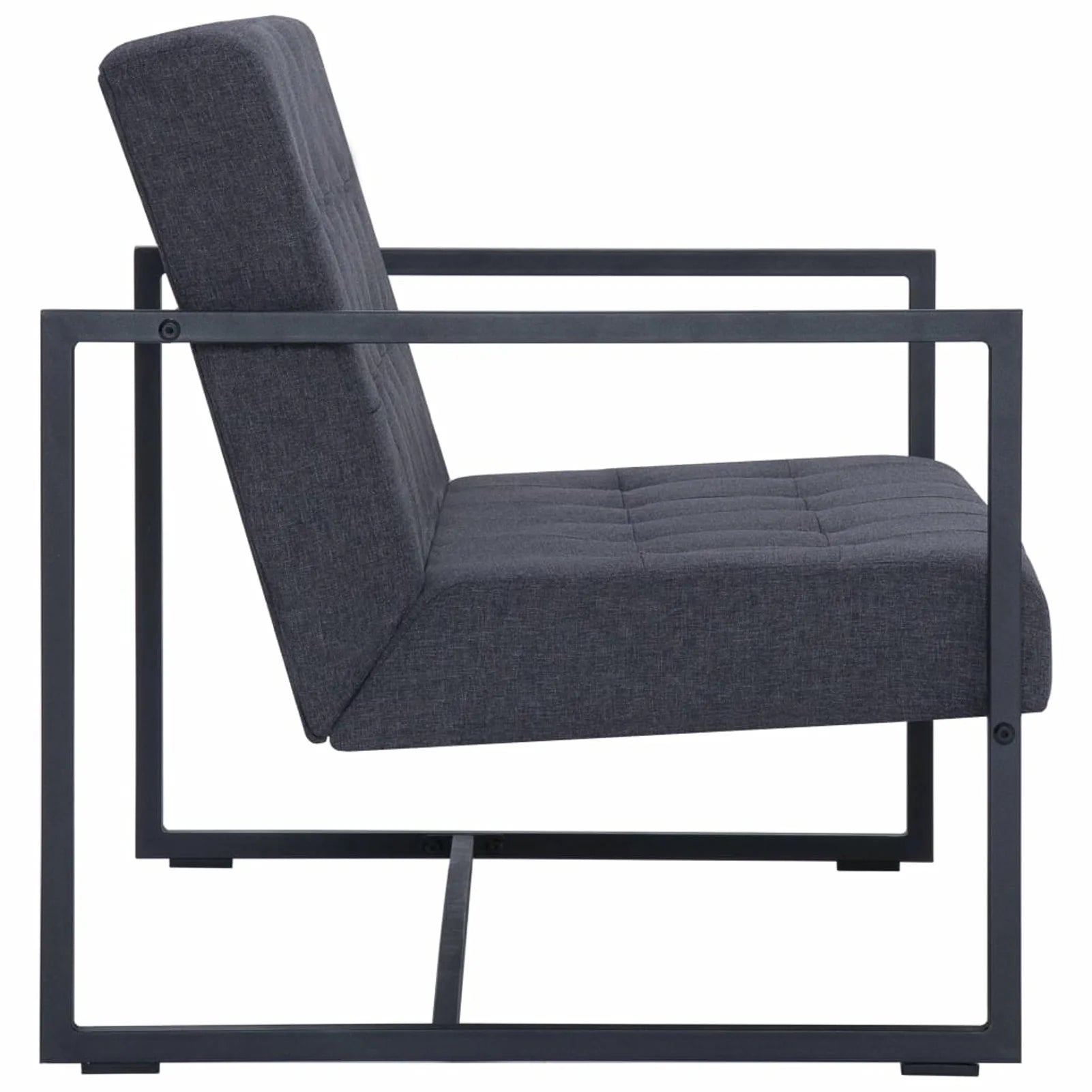 Dark Gray 2-Seater Sofa with Armrests M43712