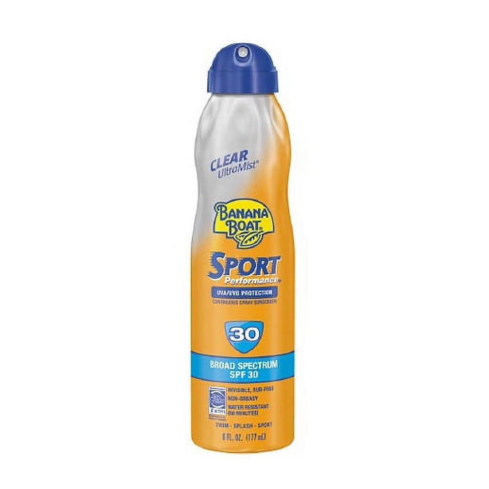 Ultra Mist Sport Continuous Spray Sunscreen SPF 30, 6 Oz, 6 Pack N6607