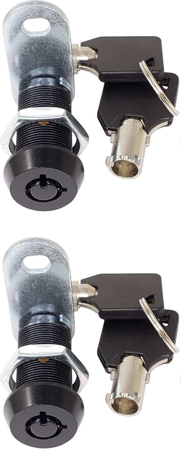 5/8 Inch Chrome Tubular Cam Lock, Pack of 10 A9129