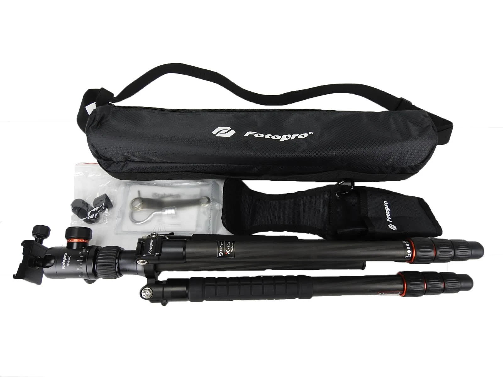 Carbon Fiber Tripod with Built-in Monopod Ball Head Z32548