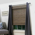 Distressed Driftwood Cordless Bamboo Roman Shade J511