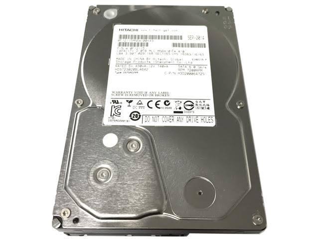2TB 7.2K SATA 6Gb/s 3.5in Hard Drive U84612
