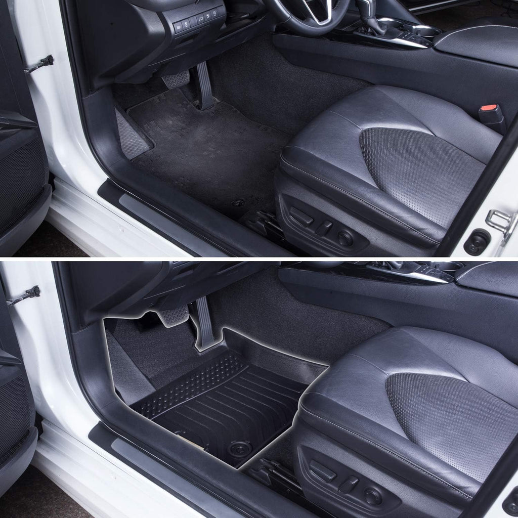 Black Floor Mats Replacement for Mazda CX-5 Front and Rear Car Carpet R904271