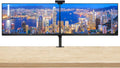 21.5 Inch FHD IPS Anti-Glare Monitor 2-Pack Bundle with Webcam and Dual Monitor Stand O785314