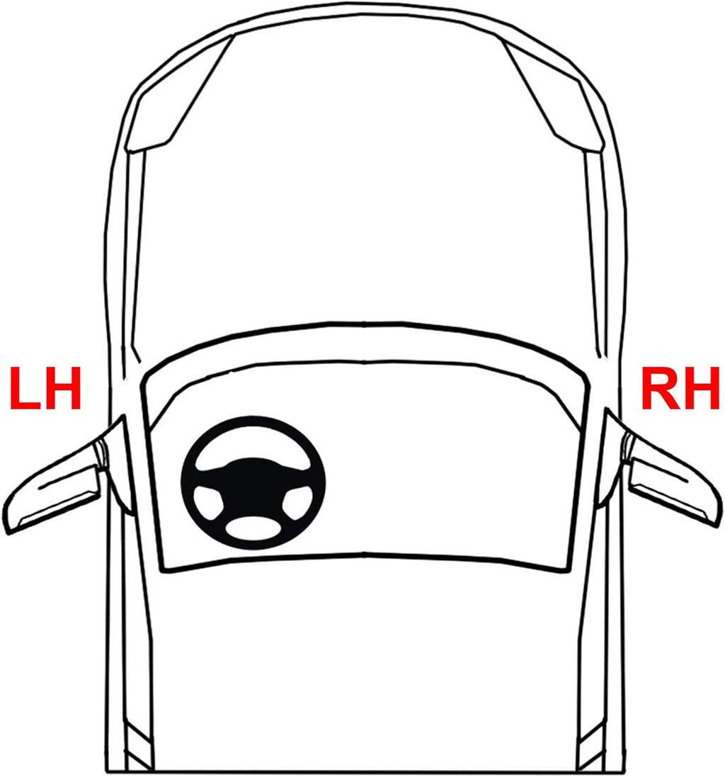 LH Halogen Headlight Assembly U8170