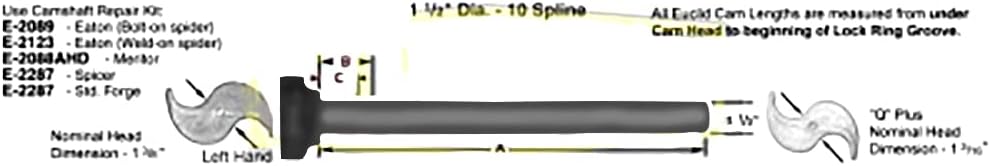 Right Hand Camshaft R536272