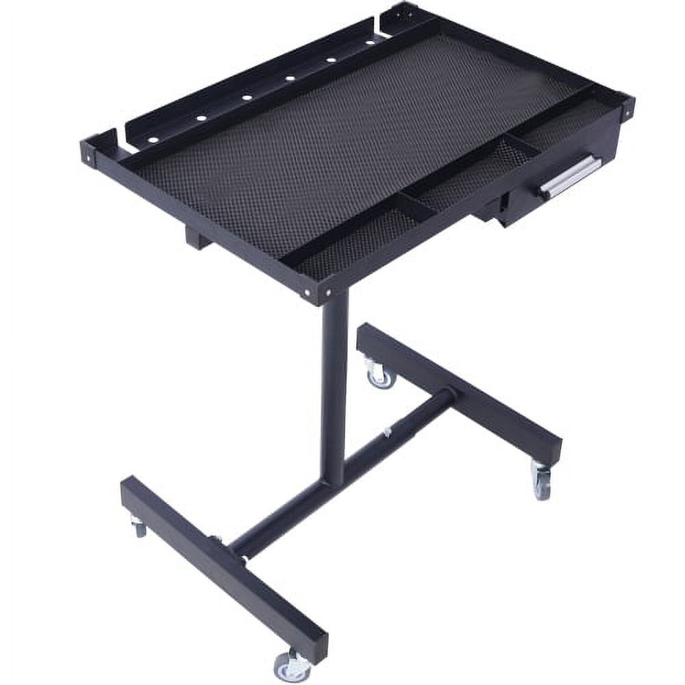 Black Multi-functional Workbench with Drawers T616374
