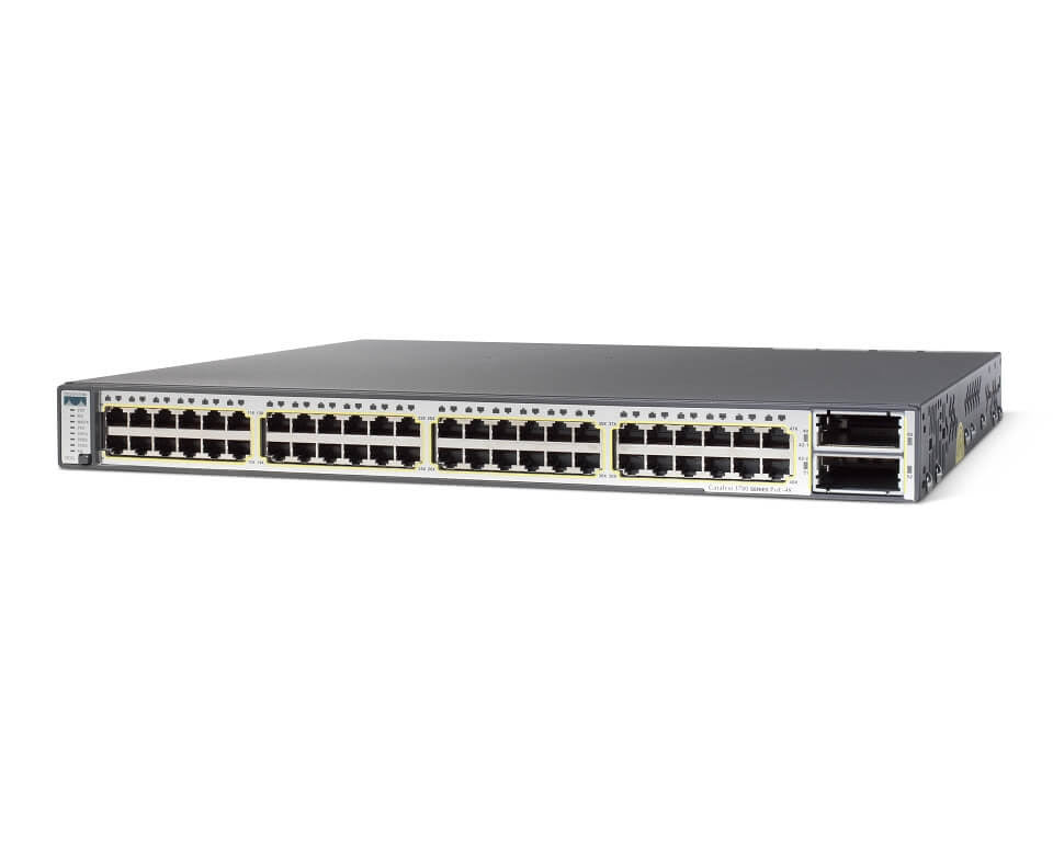 Managed L3 Switch - 48 Ethernet Ports & 2 X2 Ports W143