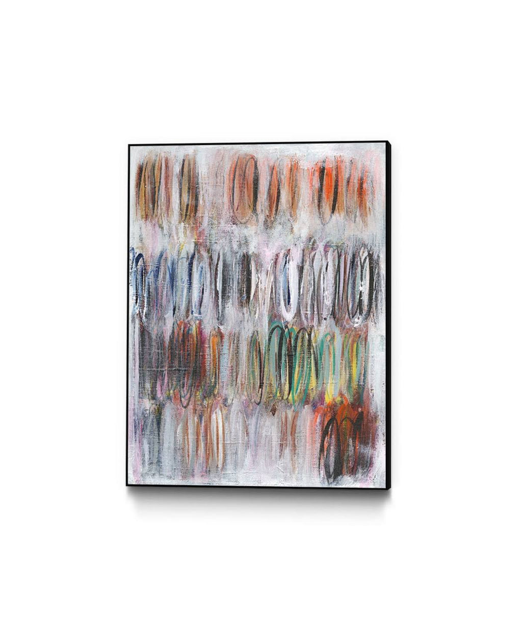 Tan Framed Canvas Art Block H991
