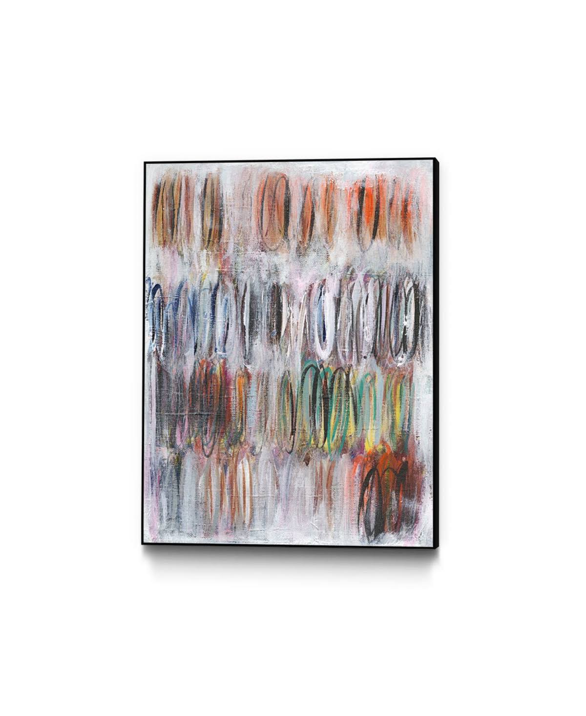 Tan Framed Canvas Art Block H991