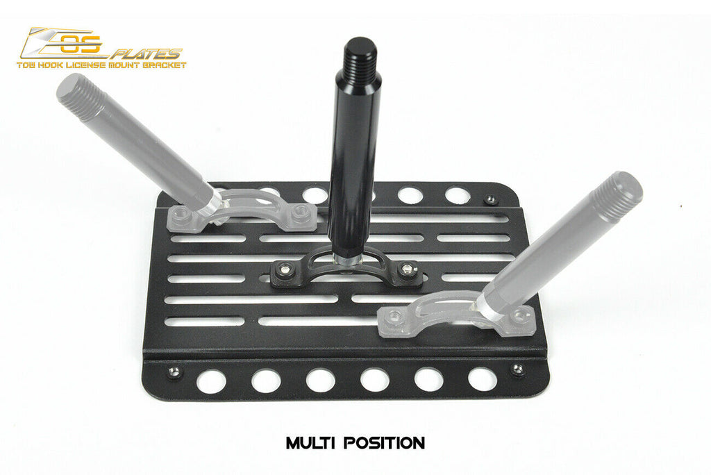 Tow Hook License Plate Relocator Mount Bracket P14267