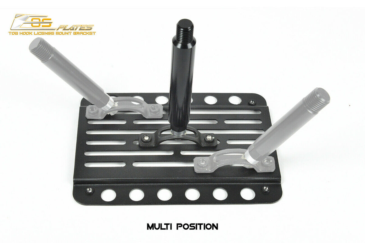 Tow Hook License Plate Relocator Mount Bracket P14267