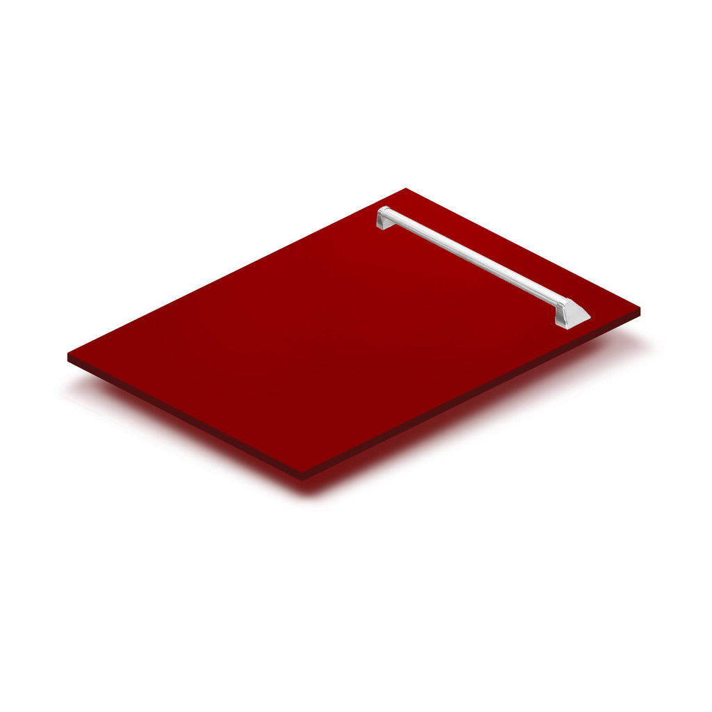Red Gloss Tall Tub Dishwasher Panel Q930