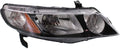 Passenger Side Headlight Assembly for Honda Civic 2006-2011 Q59583