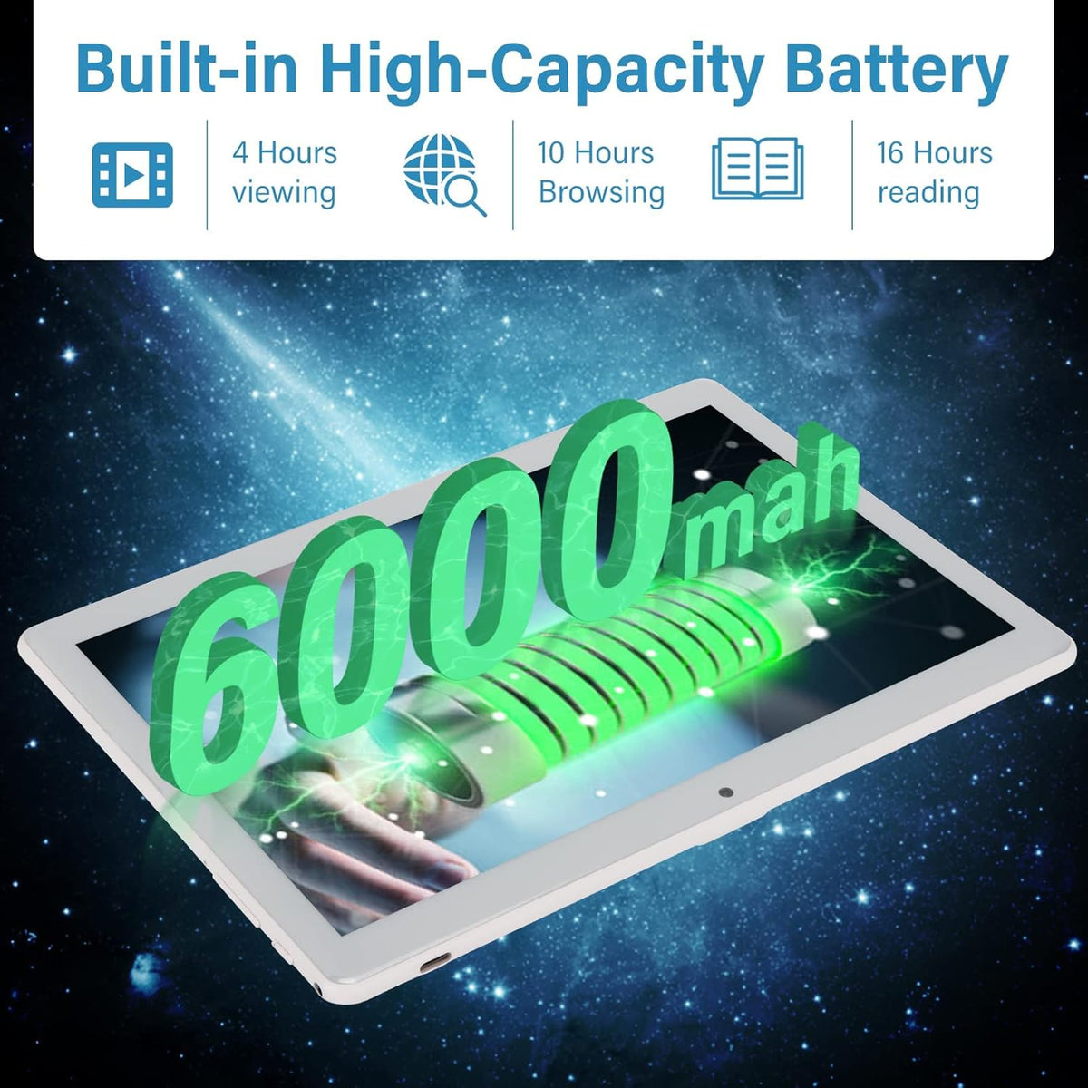 10.1 IPS HD Display Android Tablet with Metal Body D2639