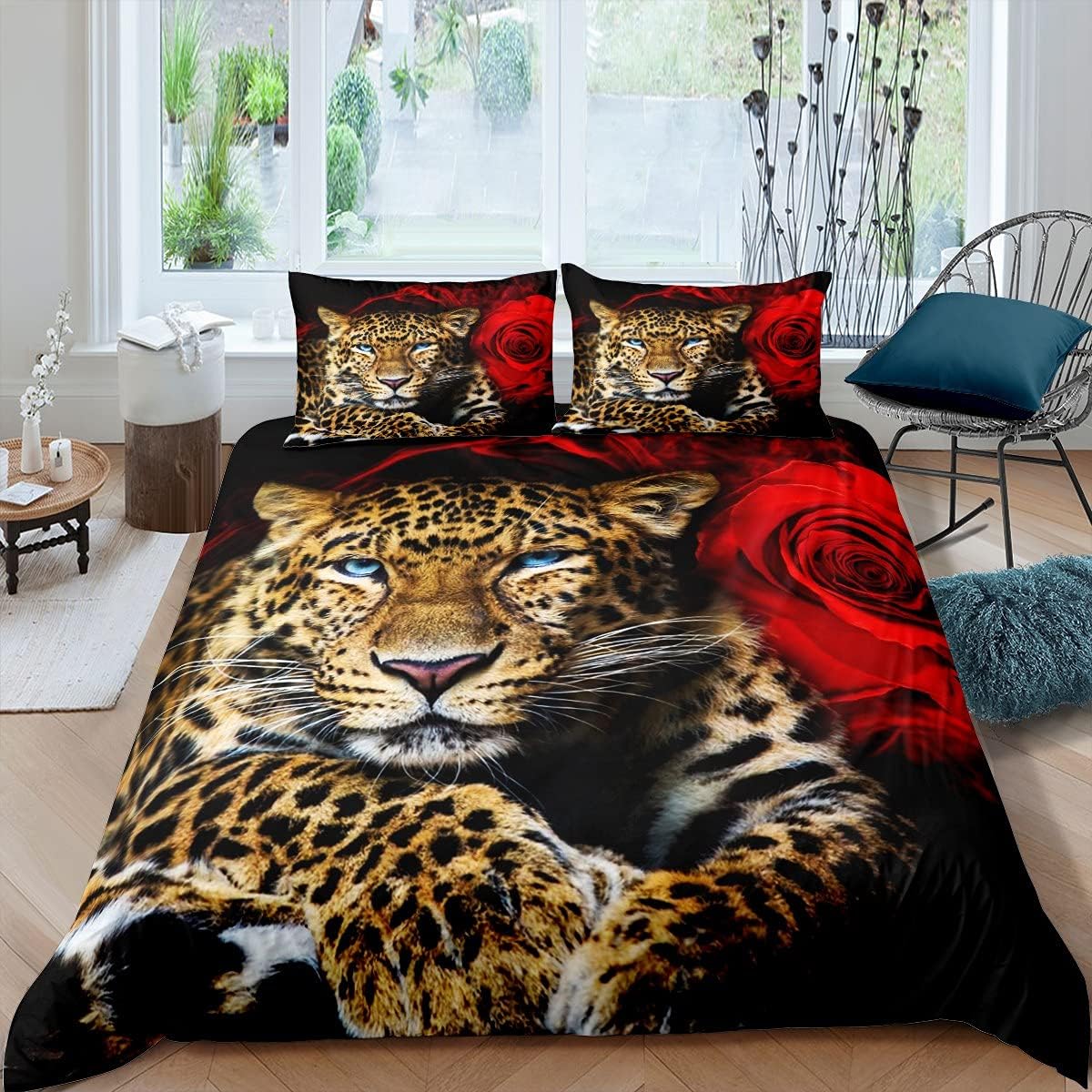 Black White Twin Size Kids Soccer Comforter Cover Bedding Set E933