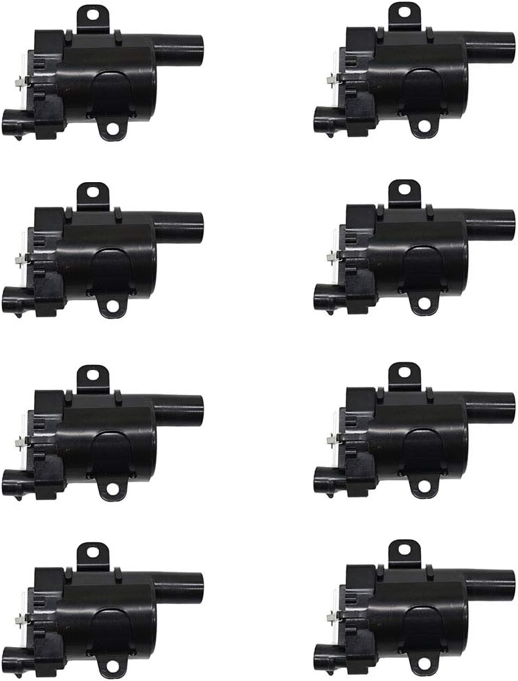 Ignition Coil Set of 8 for Chevrolet Silverado Suburban Express Avalanche Tahoe GMC Savana Sierra Yukon S63804