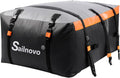 Waterproof 20 Cubic Feet Rooftop Cargo Carrier with Anti-Slip Mat and Straps Q106891