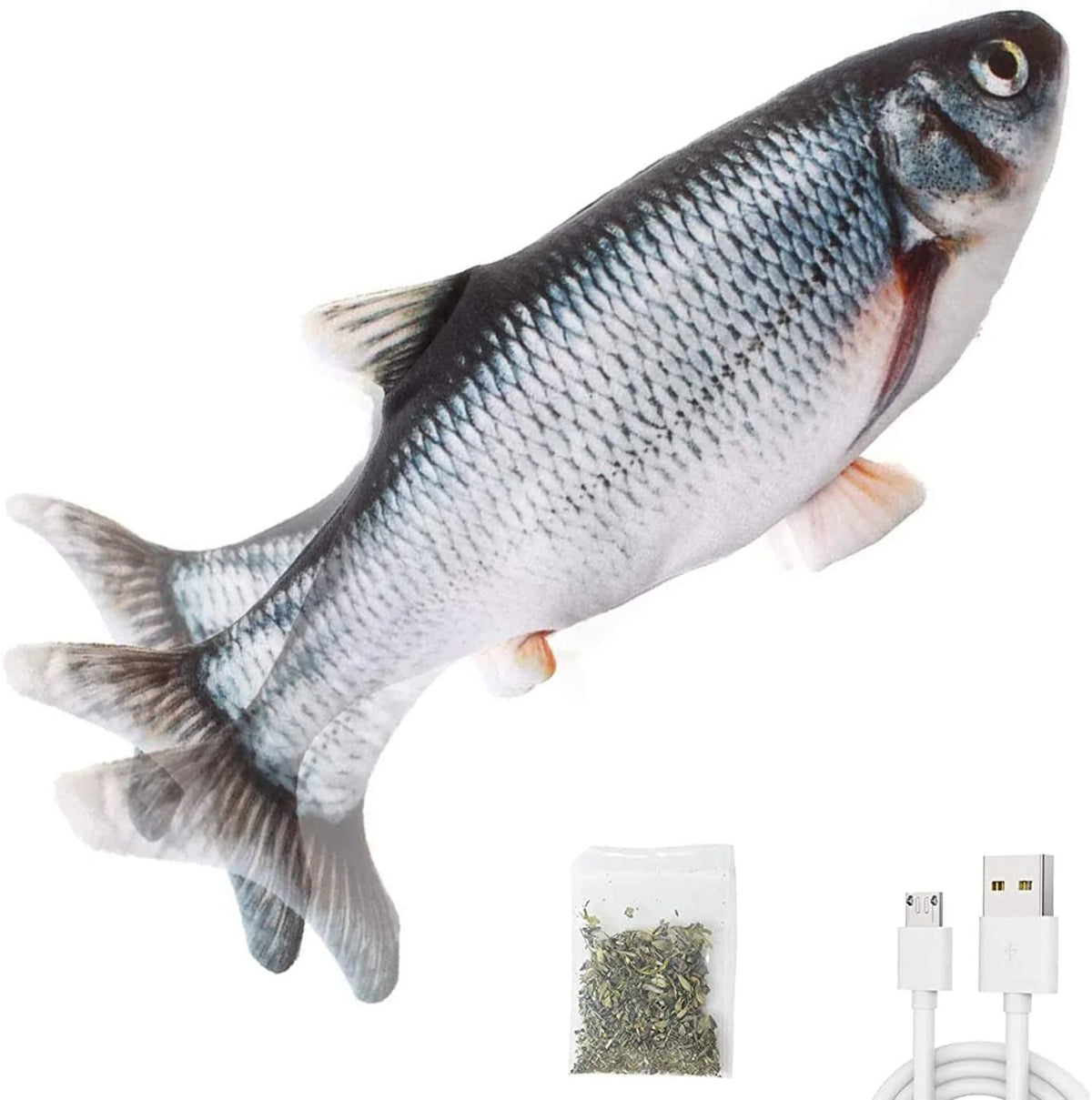 Electric Flopping Fish Cat Toy V250