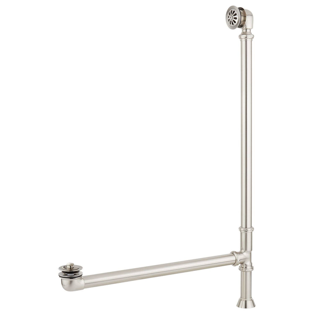 Lift and Turn Tub Drain with Swivel Head and Daisy Wheel Overflow Q32164