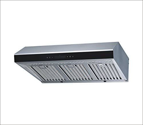 30x22 Stainless Steel Under Cabinet Ducted Range Hood 500 CFM Touch Control V862