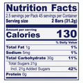 5 Bar Pack Assorted Flavors 2.75 oz. Bag N9320
