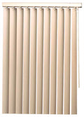 3.5 in. PVC Vertical Blinds Alabaster X5688