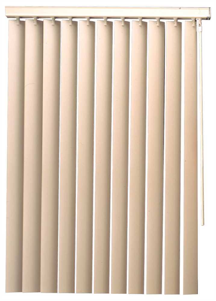 3.5 in. PVC Vertical Blinds Alabaster X5688